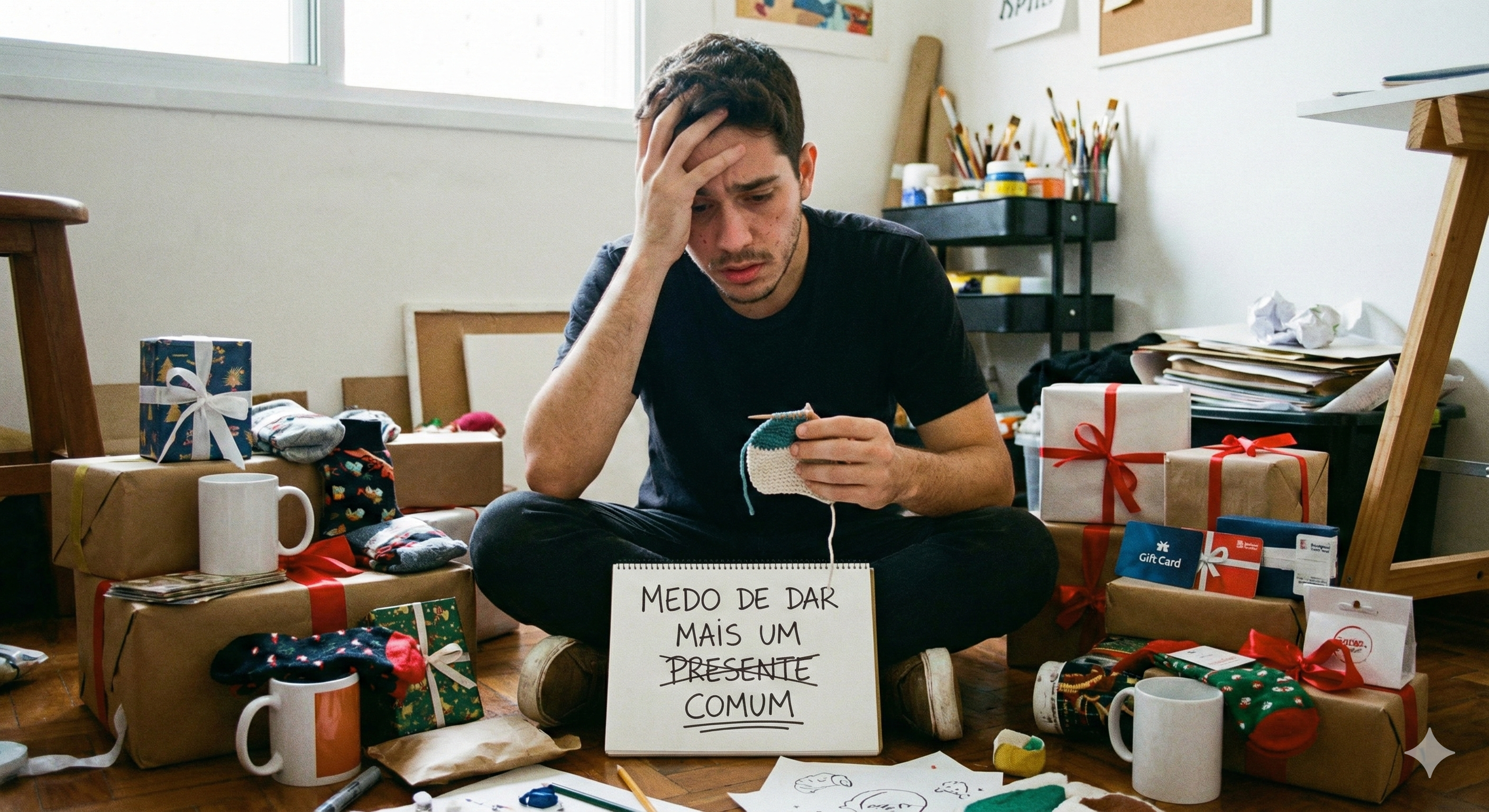 Medo de dar presente comum