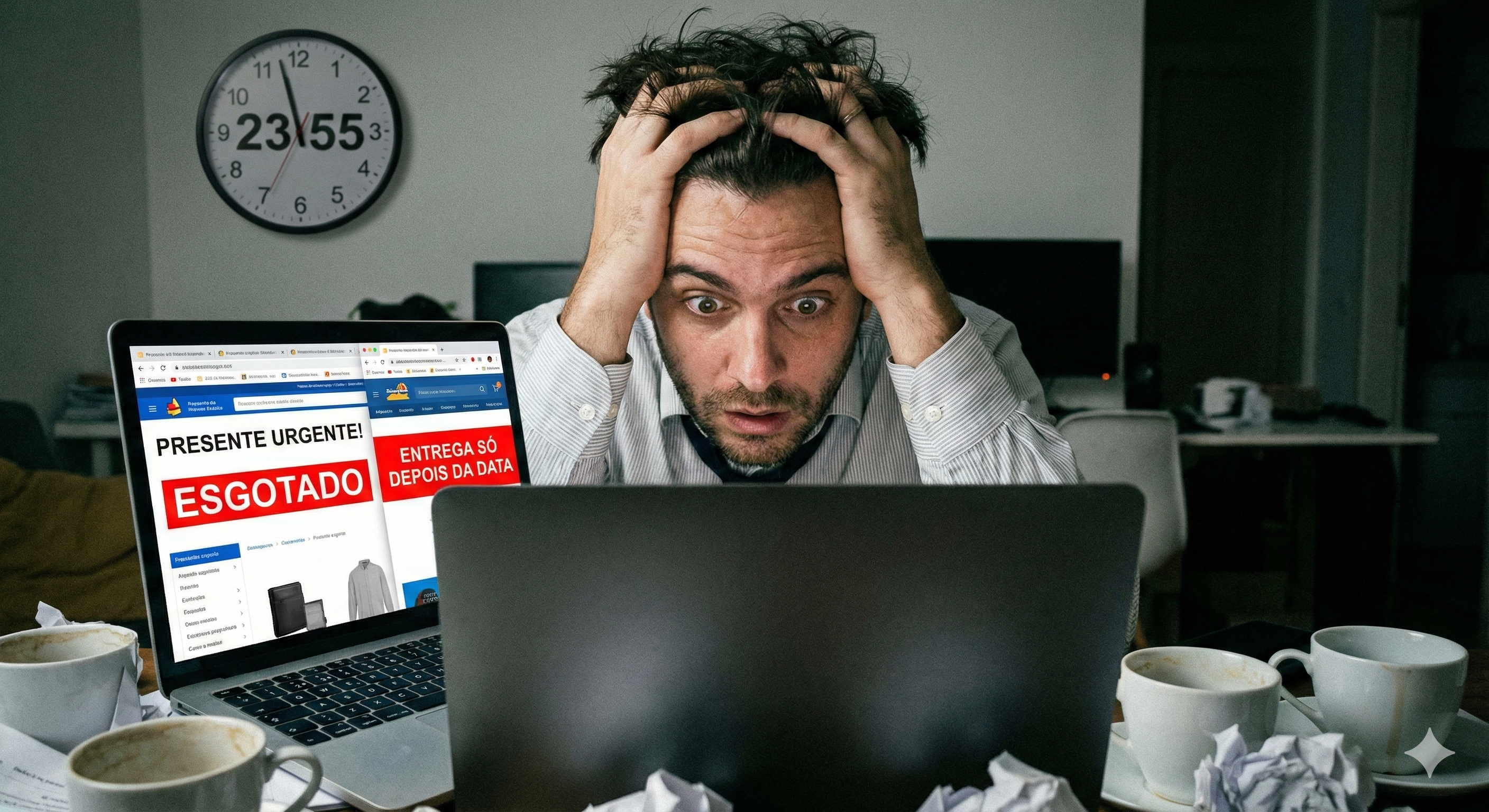 Pouco tempo para pensar